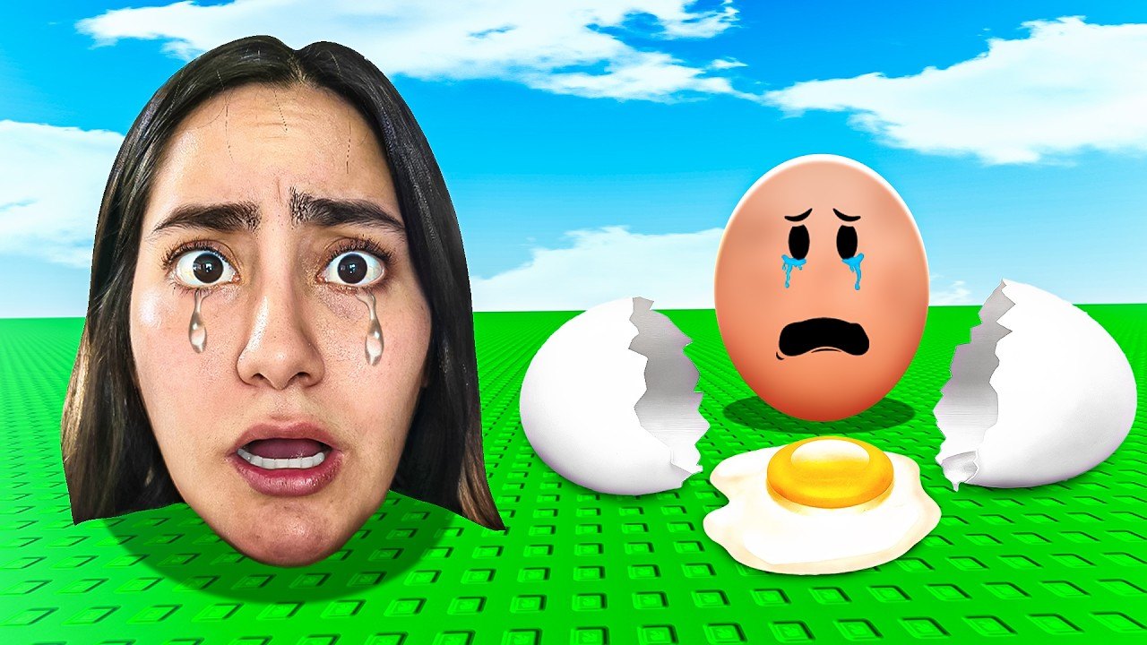 Be an Egg Roblox gameplay showing a giant egg growing in the arena